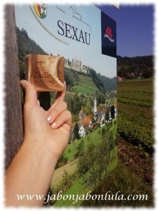 Jabon Lula en Sexau, Suiza. Jabon de aceite de oliva